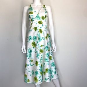 Liz Claiborne 10 halter floral dress